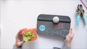 Tools Today with Aly Dosdall 123 Punch Board