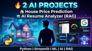 House Price Prediction + AI Resume Analyzer | ML & AI Projects