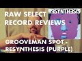 RAW SELECT RECORD REVIEWS: Grooveman Spot - Resynthesis (Purple)