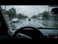 Relaxing Rainy Day Drive – Real Car Sounds POV, No Talking