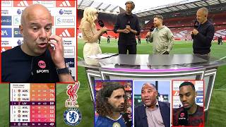 Liverpool vs Chelsea 1-1 Arne Slot Secures Champions League Spot!  All Reactions 🔥