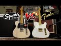 50s Telecasters: Squier Classic Vibe vs Fender American Original