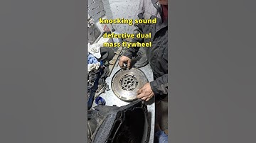 dual mass flywheel - defective and new #shorts