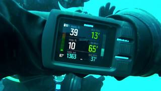 Suunto Dive Computer the EON Steel underwater screenshot 3