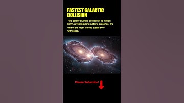 The Fastest Galactic Collision Ever — The Bullet Cluster