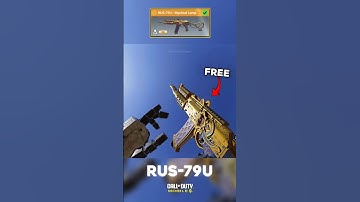 FREE LEGENDARY RUS-79U Gameplay 🔥 Secret Cache Update!