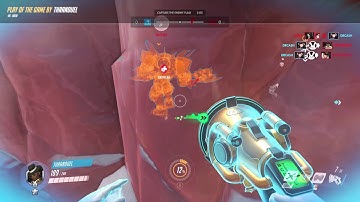 Overwatch CTF PotG: Lucio triple environmental kill