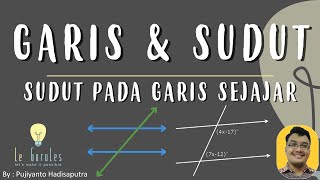 Garis dan Sudut (6) - Garis-Garis Sejajar, Soal Dasar Garis-garis Sejajar  - Matematika SMP