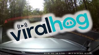 Close Call Over Hill Crest || ViralHog