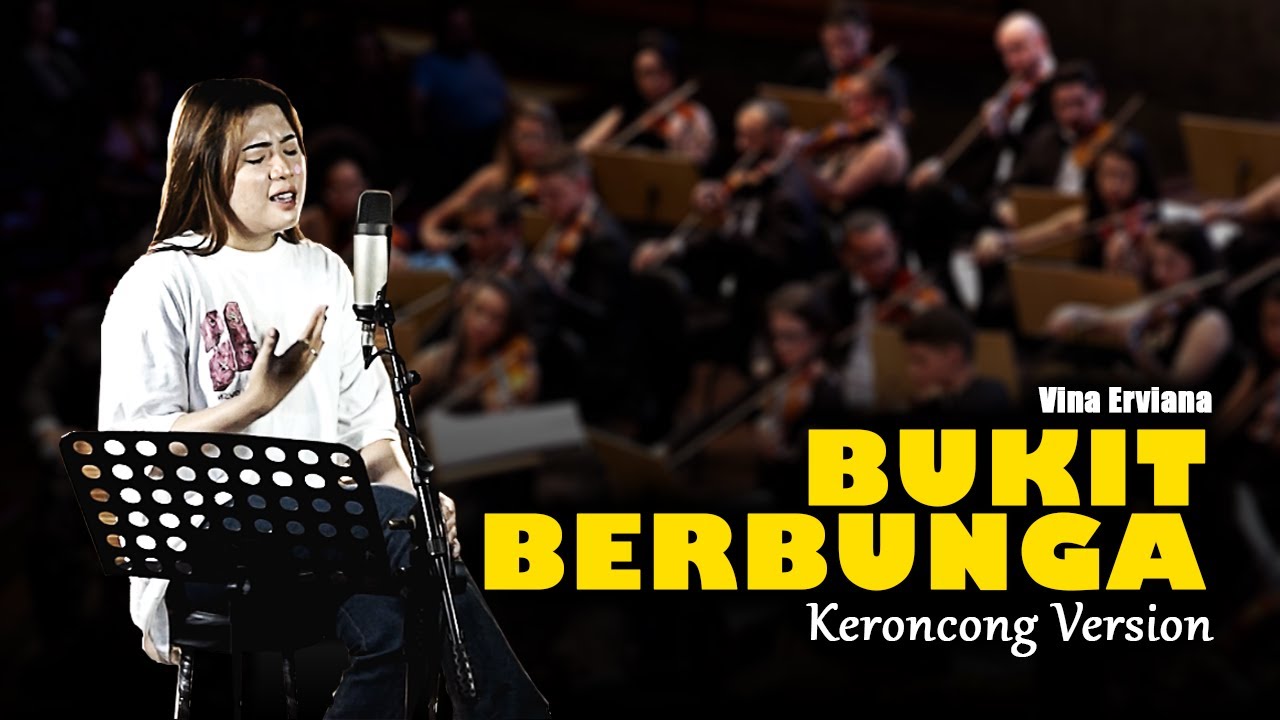 BUKIT BERBUNGA - Tempat Yang Indah Di Sana Kita Selalu Datang Berdua || Keroncong Version Cover