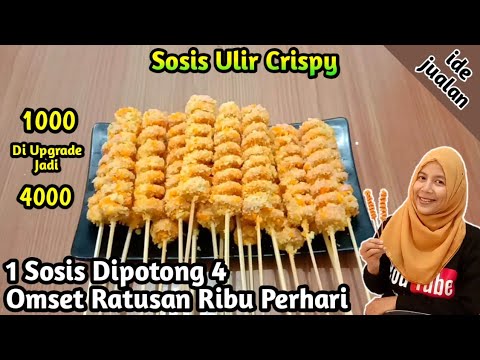 Tutorial Membuat Penggorengan Sosis Praktis. 