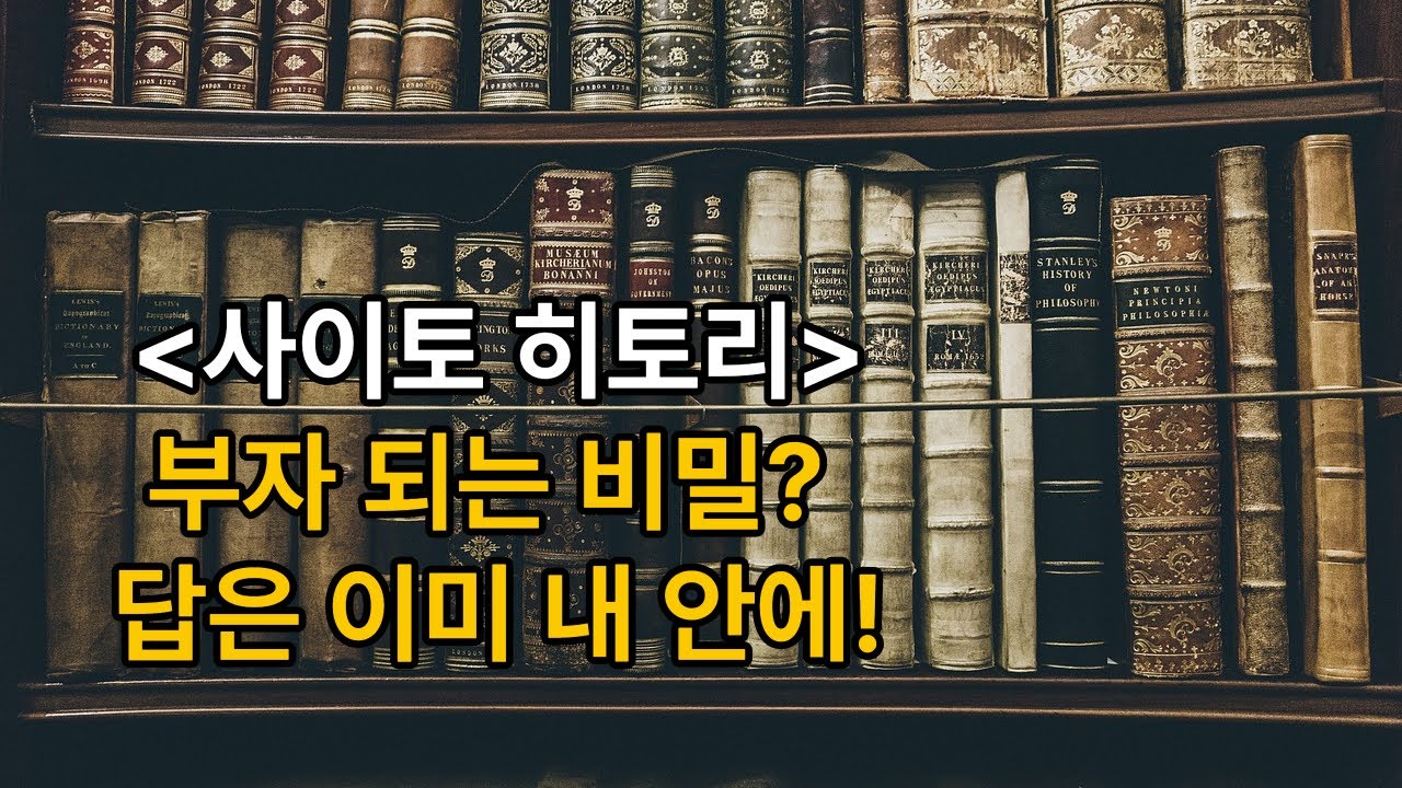 “세상을 움직이는 열쇠는 내 안에 있다”｜사이토 히토리가 말하는 부와 행복의 비밀