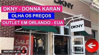 DKNY Donna Karan no Orlando Premium Outlets com Preços Imperdíveis no Viajar Muda Tudo