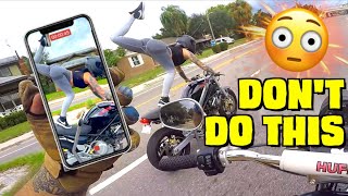 Things you should NEVER do on a Motorcycle