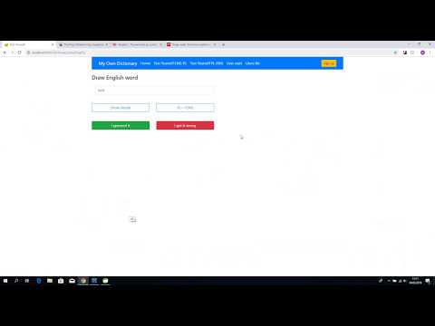 MyPortfolio - My Own Custom Dictionary