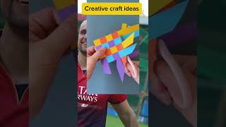 Creative craft ideas#sportsupdates #cricket #msdhoni #ipl #cricketlover #rcb #viralvideo #ytshorts