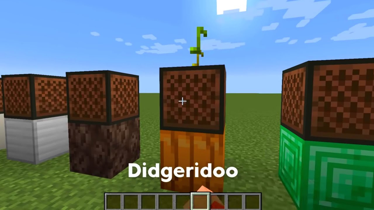 Every Minecraft Instrument 1 21 1 Java And Bedrock Edition YouTube Every Minecraft Instrument 1 21 1 Java And Bedrock Edition YouTube