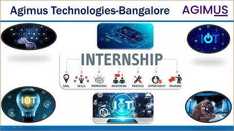 Agimus Technologies Internship Program on Internet of Things (IoT)