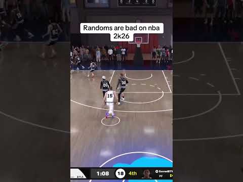 Randoms are bad on nba 2k26 #shorts