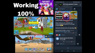 Rocket Royale telegram mod menu🎭📄 working 100% screenshot 3