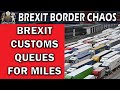 Brexit Tailbacks Seen at Calais