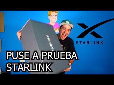PUSE A PRUEBA EL INTERNET DE STARLINK