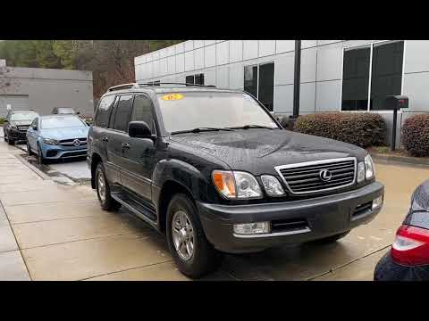 2002 Lexus LX470 Review