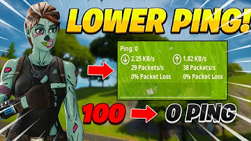 How To LOWER Your PING In Fortnite Season 5 - Fix Packet Loss & Lag (Network Optimization!)