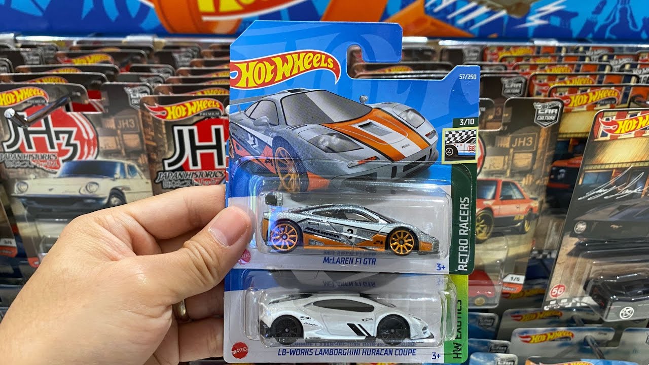 ล่ารถเหล็ก HotWheels LB-WORKS LAMBORGHINI , McLAREN F1 GTR - YouTube