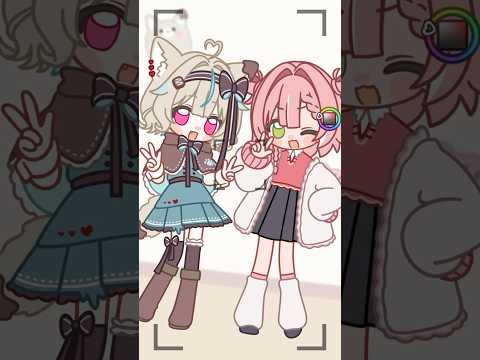 CLICK! FIT SWITCH!📸👗#shorts #animation #illustration