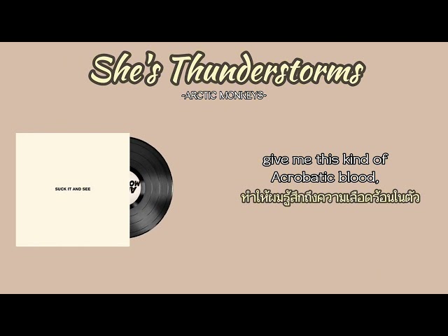 (Thaisub/ซับไทย) She's Thunderstorms - Arctic Monkeys class=