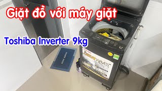 Giặt thử Máy giặt Toshiba Inverter 9kg AW-DK1000FV