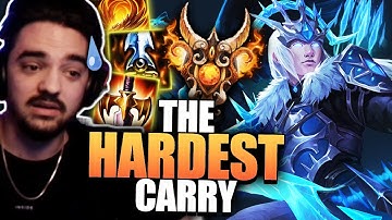 Trying to Play the HARDEST CARRY in GM RANKED JOUST! - Smite