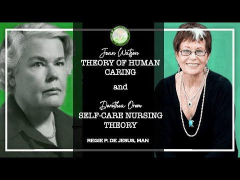 JEAN WATSON and DOROTHEA OREMI TFN LECTURE I  TAGALOG LECTURE I FILIPINO NURSES