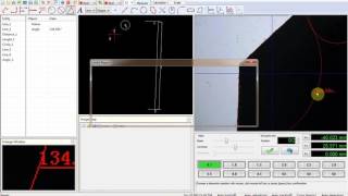 Manual 2d Video Measuring Machine Demo