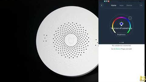 xiaomi gateway setup Xiaomi Smart Home Multifunctional Gateway Alarm System