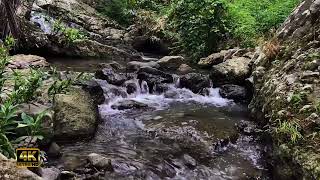 the sound of flowing water - the sound of lullaby water - the sound of a waterfall