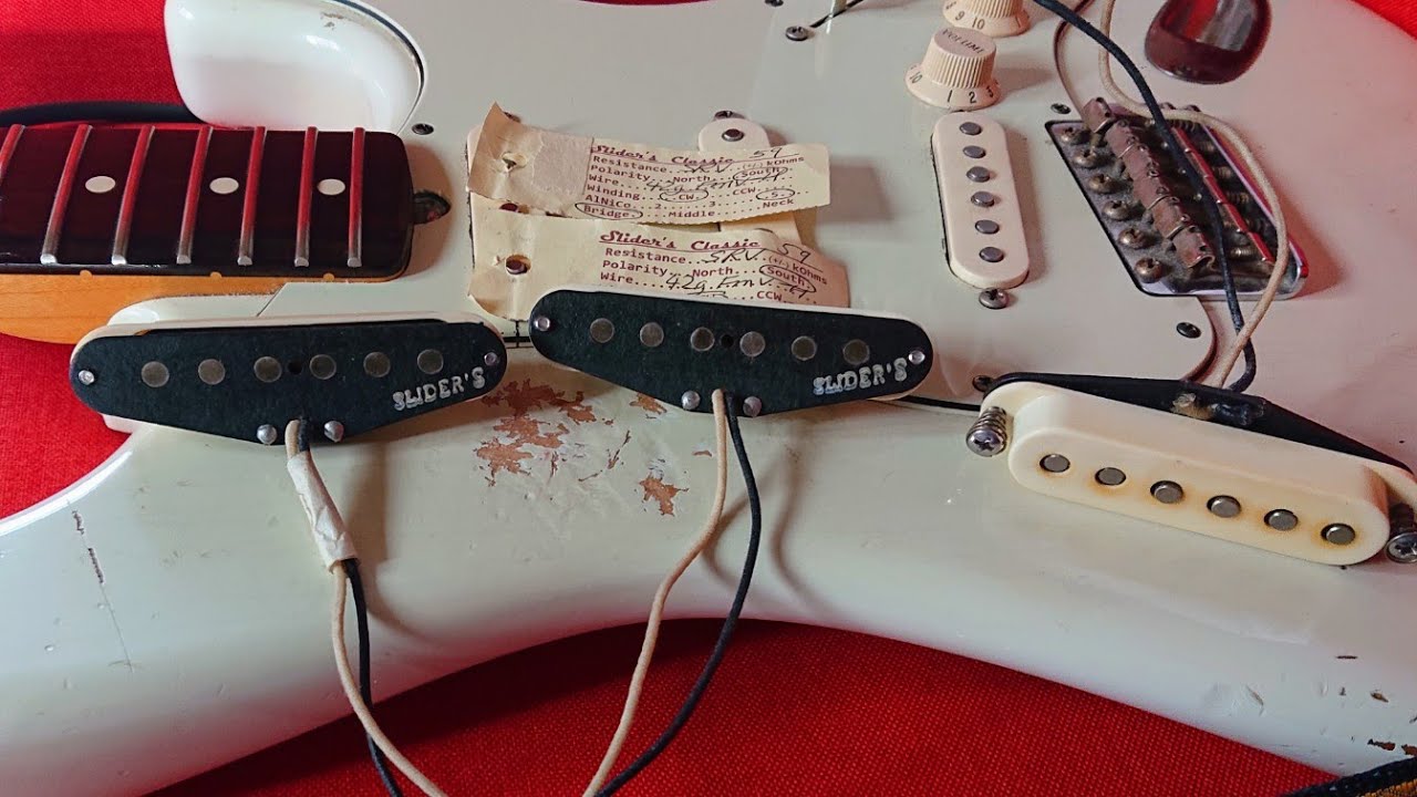Sliders Pickups 59'/SRV Demo YouTube