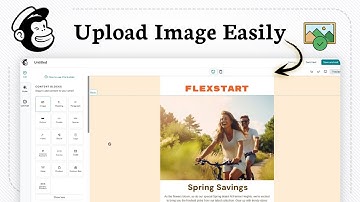 Een afbeelding uploaden naar MailChimp (visuele inhoud)