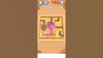 Clearing level 1 of Water Connect Puzzle | Water Connect Puzzle walkthrough level 1