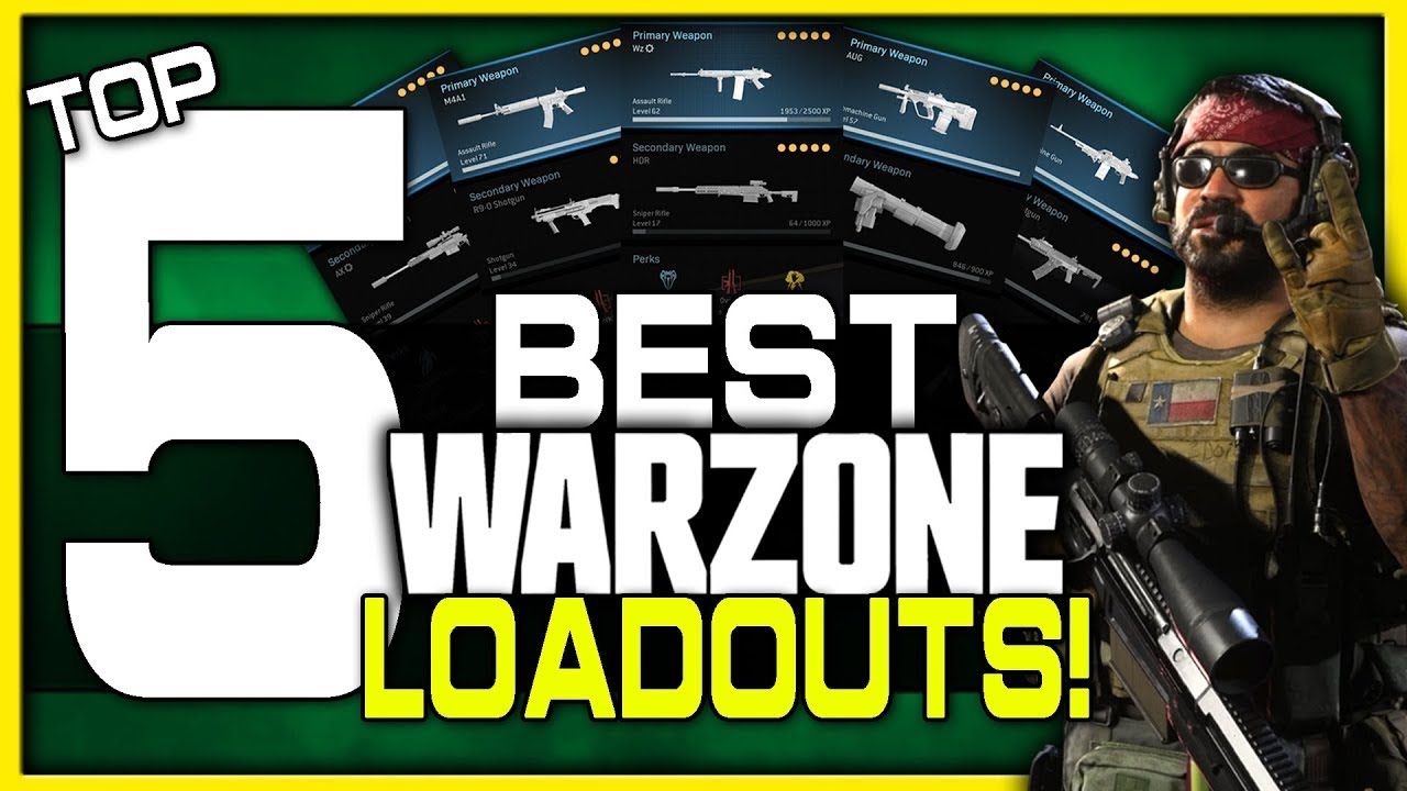 TOP 5 MOST OVERPOWERED CLASS SETUP in MODERN WARFARE! (Best Class Setup)  WARZONE!