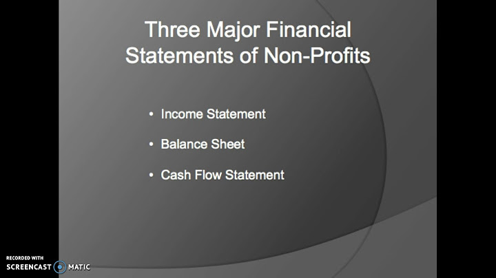 What is the relationship between the three major financial statements?