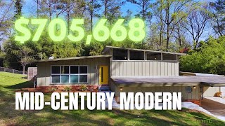 Atlanta MidCentury Modern with Pool 3668 Northlake Dr.