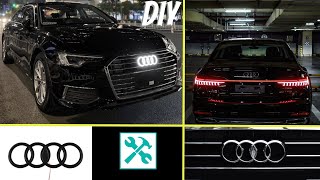 Audi | How To EMBLEM light floating ANIMATION?