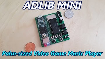 Adlib Mini (YM3812) Demo + Preview of YM2151 Arcade Classic