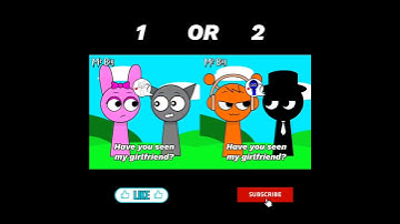 1 OR 2 | Sprunki #edit #shorts #fyp#sprunki #sprunkiincredibox #animation#trending #art #trend
