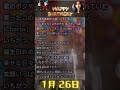 【1月26日生まれ2/4】🎉誕生日おめでとう!特別な日を共に祝おう✨ #Shorts