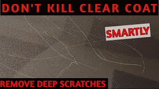 car ke scratch kaise hataye / remove day to day car scratches / HINDI/ save clear coat