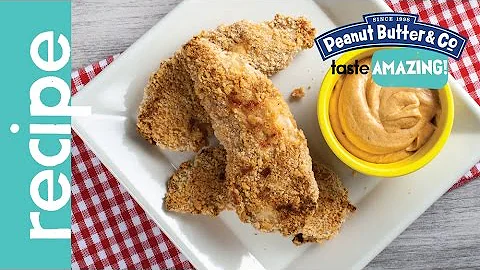 Peanut Butter Buffalo Chicken Tenders with Creamy ...