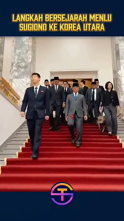 Foreign Minister Sugiono's Historic Step to North Korea #military